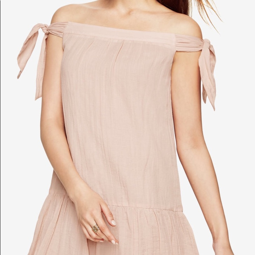 BCBGMAXAZRIA Beckie Off Shoulder Dress